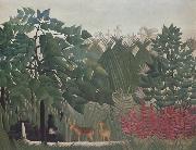 Henri Rousseau The Waterfall oil painting on canvas